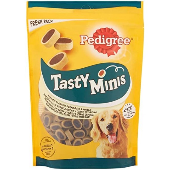 Pedigree Tasty Minis Ternera y Queso - 1 Pedigree Tasty Minis Ternera y Queso - 1