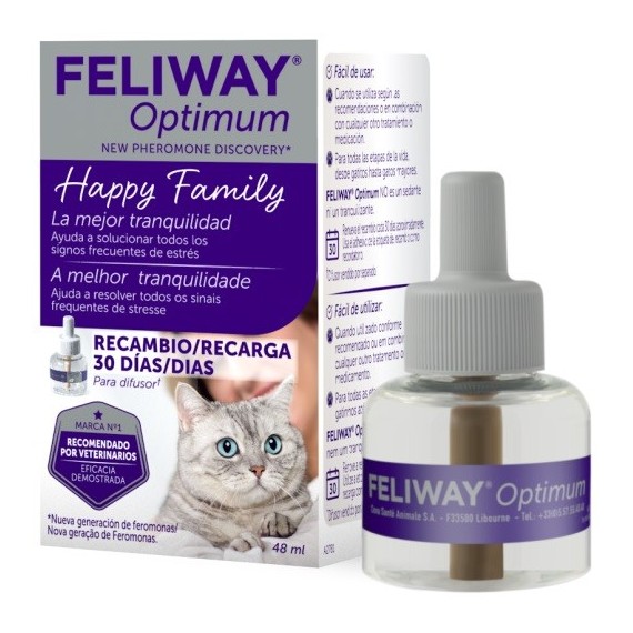 Feliway Optimum Gato Recambio - 1