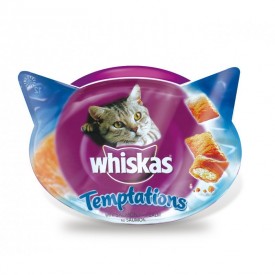 Whiskas Snacks Temptations Salmón - 1