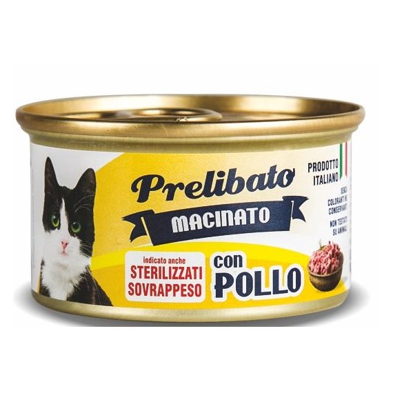 Prelibato Gato Sterilized Pollo Lata - 1 Prelibato Gato Sterilized Pollo Lata - 1