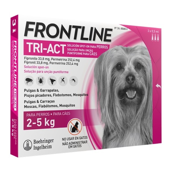 Frontline Tri-Act (2-5 kg) - 1 Frontline Tri-Act (2-5 kg) - 1