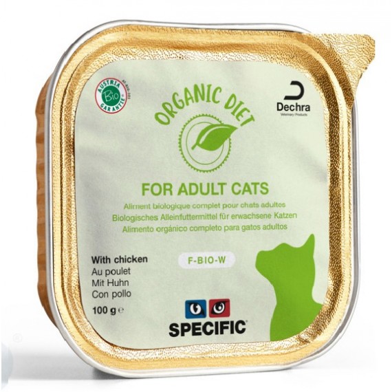 Specific Feline Organic con Pollo F-BIO-W - 1 Specific Feline Organic con Pollo F-BIO-W - 1